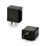 Sodcay Pack-2 Led Flasher Relay, 12v Speed Adjustable Hazard 2 Pcs, Black. Fixed Price $11.94.
