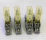 Idec Rh1b-ul Relay 24vdc With Sh1b-05 Socket 10a 300v (lot Of 4). Fixed Price $29.25.