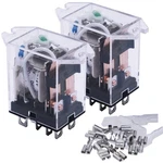 2 Pack Dc 12v 8 Pin Dpdt Power Relay With Led Indicator 10a General Purpose. Fixed Price $12.78.