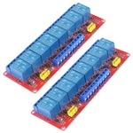 Aitrip 2pcs 5v 8 Channel Relay Module With Opto-isolated 5v, 8ch-5v-2pcs-red. Fixed Price $20.07.