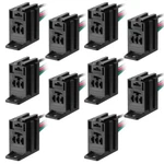 10pcs Dc 12v/24v 5 Terminal Relay Socket Connector Wiring For Car Cart. Fixed Price $22.38.