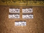 (5 Piece Lot) V23061-a1005-a402, Siemens, Relay Gen Purpose Spst 8a 12v. Fixed Price $25.00.
