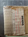 Demag Pushbutton Relay, 872007 / 87200744, 2500va, 11a, 300vac, 2 Speed. Fixed Price $19.99.