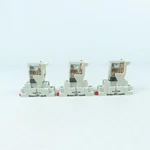 Automationdirect 781-1c-24a Ice Cube Relays 24vac Spdt 15a W/bases Lot Of 3. Fixed Price $29.99.