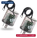 2pcs Flasher Relay For Led Turn Signal With Ground Wire12v 2 Pin Fast Ship. Fixed Price $13.27.