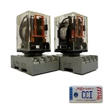 Philips Ecg Relay (lot Of 2) Pn: Rly1143 10amp 24vdc Nib With Square D Base. Fixed Price $40.00.