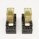 Nais Hc4-h-ac24v 5a 1/16hp Relay Hc4sfd-i Socket Lot Of 2. Fixed Price $11.06.
