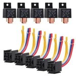 5 Packs Car Relay With Harness Truck Motor Heavy Duty 5pin 80a 12v On/off. Fixed Price $34.85.