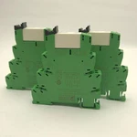 Lot Of 3 Phoenix Contact Plc-bsc-120uc/21-21 Relay Bases W/dpdt. Fixed Price $45.00.