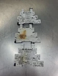 Allen-bradley 700-hlt1l1/a Base, Lot Of 3 *discolored/smeared* 4c-41. Fixed Price $17.10.