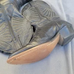 Laredo Black Leather Western Cowboy Boots Pointed Toe 51221 Size 5.5 M. Fixed Price $49.99.