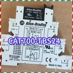 1pcs New Allen-bradley Cat700-tbs24 24vdc Power Relay & Cat700-hlt1z Socket. Fixed Price $20.83.