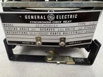 Used General Electric 12ijs52d1a Synchronism Check Relay 20 115v. Fixed Price $3200.00.