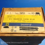Square D 9050 Ao-210 Ac Pneumatic Timing Relay Fnob. Fixed Price $55.20.