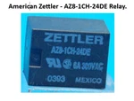 Lot Of 4 - American Zettler Az8-1ch-24de Relay, 24v Dc. Contacts: Spdt-6amp.. Fixed Price $24.98.
