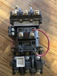 Allen Bradley Contactor 509-boh Size 1 600vac 27a Starter 120v Coil Aux 595-a. Fixed Price $49.99.