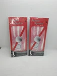 Woman's Simple Symbol Leather Golf Gloves Right Hand Pink 2 Pack Xl. Fixed Price $6.60.