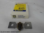 Sqaure D Overload Relay Thermal Unit - Cc 121.0 New. Fixed Price $15.00.