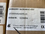 E.dold & Sons Ba9043/001 Undervoltage Relay. Fixed Price $178.04.
