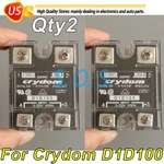 2* For Crydom D1d100 Solid State Relay (ssr) 3 - 32vdc 100a 100v Panel Mount New. Fixed Price $100.58.