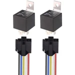 2pcs 24v 40a Jd2914 Car Relay With Harness 5 Pin Spdt 12awg 24v/40a. Fixed Price $14.05.