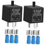 Gebildet 2 Pieces 12v 3 Pin Electronic Led Flasher Relay 0.1w-150w Black-13kt. Fixed Price $23.25.