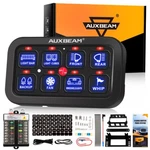 Auxbeam Bb80 60a 8 Gang On-off Switch Panel Automatic Dimmable Universal Blue Us. Fixed Price $169.98.