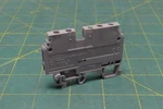 Entrelec M4/6-4a Terminal Block, 600 Volt, 25 Amp, 12-22 Awg, 2.5" Width. Fixed Price $6.15.