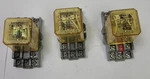 Lot Of 3 Idec Rr3b-ul Relays Ac24v & Dc24v Coils, W/ Sr3b-05 Bases. Fixed Price $11.97.