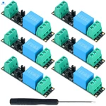 Mtdele 6pcs Dc 3.3v Relay Module 1 Channel Optocoupler 3v/3.3v Relay.... Fixed Price $17.62.