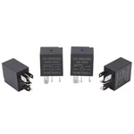 5 Pin 12v 30a Micro Relay 4 Pack - Small Multi-purpose Automotive Starter. Fixed Price $10.68.