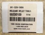 Time Mark Corp Signaline 361-120v-1min Delay Relay - Nib. Fixed Price $89.00.