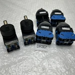 (4) Idec Asn & (2) Fuji Ar22pr-1 (back To Middle)selector Switches. Fixed Price $67.50.