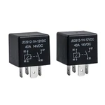 2 Pack Car Relay 4 Pin 12v 40 Amp Model No : Jd2912-1h-12vdc 40a 14vdc, R.... Fixed Price $11.91.