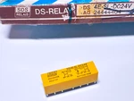 Ds4e-sl-dc24v Ag24444404 Sds Relais Pcb Latching Relay 24vdc 4pdt 3a 14-pin. Fixed Price $22.00.