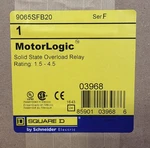 9065sfb20 Square D Solid State Overload 1.5 - 4.5 Amps. Fixed Price $158.99.