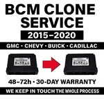 Programming Clone Service Bcm Body Control Module Gm Chevy Cadillac 2011-2020. Fixed Price $129.85.