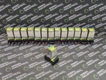Used Lot Of 14 Releco C3-a30dx 11-pin Plug-in Relays With Bases. Fixed Price $137.50.