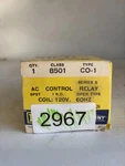 Square D 8501co-1 Ac Control Relay 120v Coil, Spst N.o., Series B. Fixed Price $29.99.