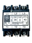 General Electric Cr353acy17h 3 Pole Contactor 240/480/600v 24v Coil. Fixed Price $23.95.