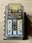 Struthers Dunn Relay 219bbxp W/24-28vdc Coil, W/base & Ships Free. Fixed Price $25.00.