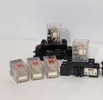 Lot Of 13 Assorted Power/control/general Purpose Relay Switches, As Shown. Fixed Price $49.99.