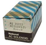Nib National Matsushita As30222 Ac Solenoid Coil Ac200v 50-60hz. Fixed Price $35.95.