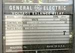 General Electric 12cfvb11b1a Voltage Balance Relay Type Cfvb 125/250 Vdc Ge-new. Fixed Price $1994.95.