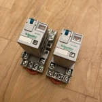 Schneider Electric Magnecraft 782xdx2m4l-24d Relay 24vdc 4pdt W/base Lot Of 2. Fixed Price $18.00.